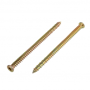 沉頭梅花槽彩鋅水泥螺絲